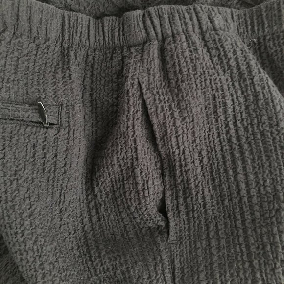 Orvis Pants Black Waffle Weave High Rise Pockets Casual Comfort Pants Si… - Picture 9 of 12